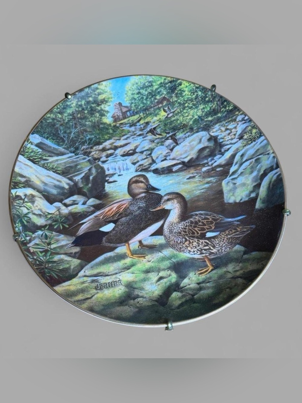 Vintage 1988 Knowles Decorative Plate “The Gadwall”